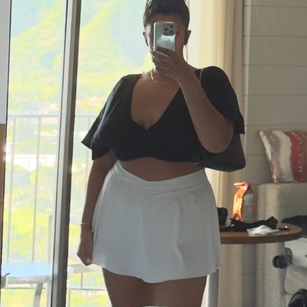 Aerie Charcoal V-Neck Sweater